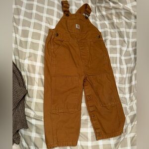 Carhartt Kids Rust Brown Overalls